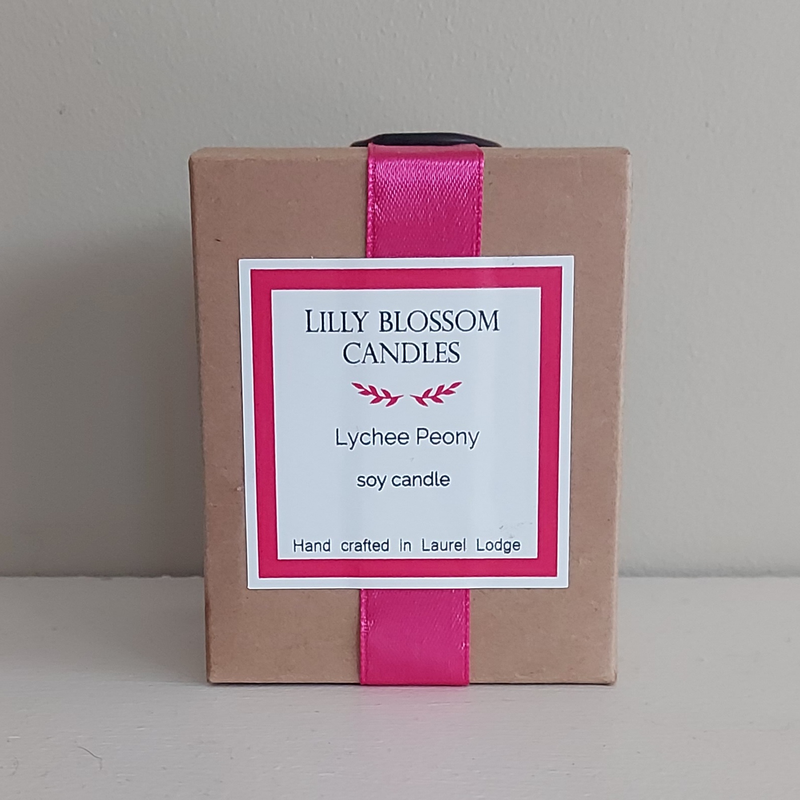 Lychee Poeny Soy Candle